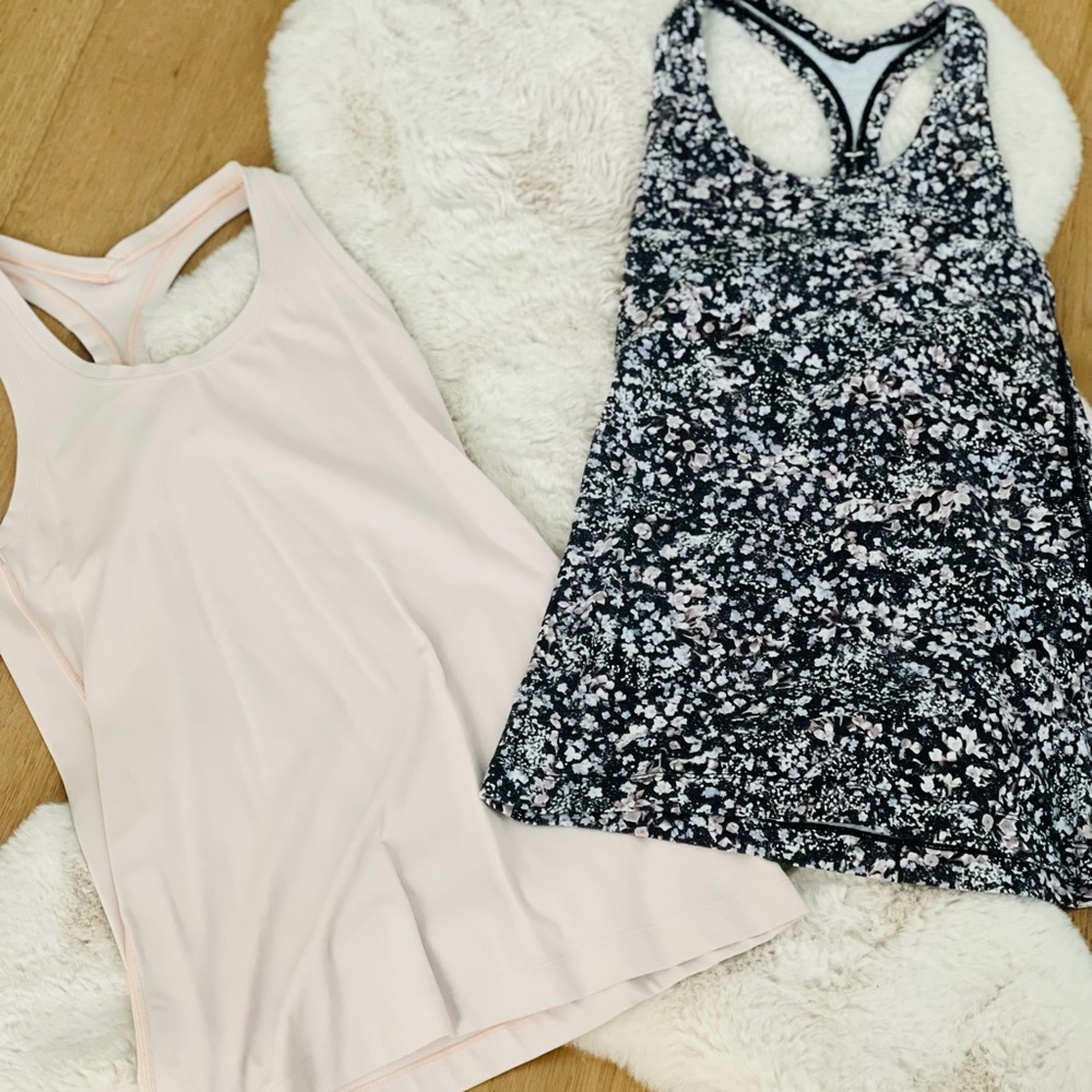 2 Lululemon Racer Tanks